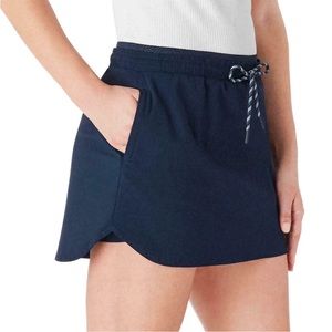 NWT Navy Member’s Mark XXL Woven Trek Skort